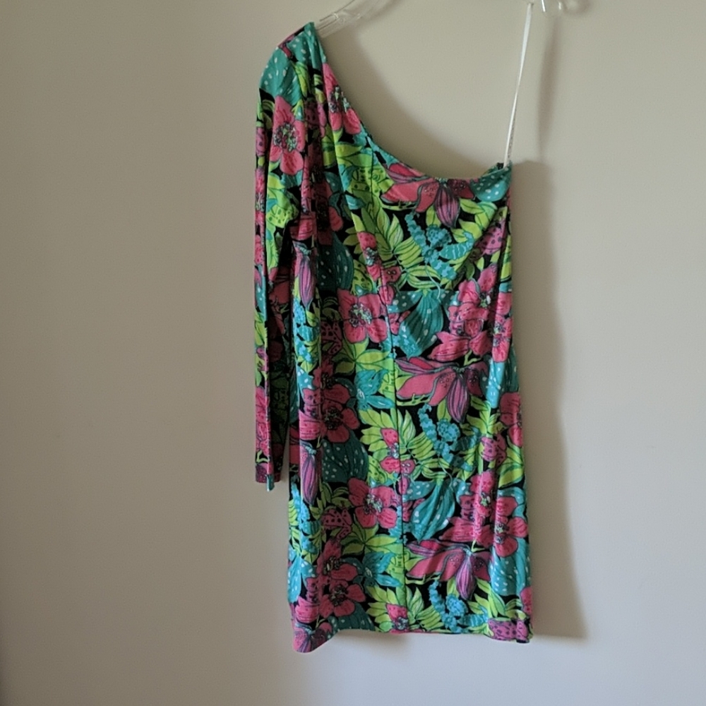 Lilly Pulitzer One Shoulder Dress - Picture 2 of 5